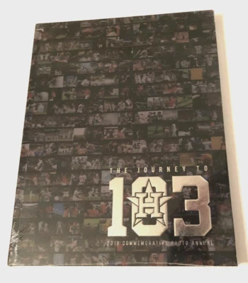 Houston Astros Journey 103 Commemorative Photo Annual Team History Sealed New - Image 1 of 2