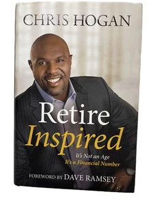 Retire Inspired By Chris Hogan SIGNED Autograph HC Book - Picture 1 of 8