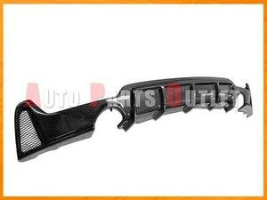 P Style Carbon Fiber Bumper Diffuser Fit 14-18 BMW F32 F33 F36 428i 435i M-Sport - Picture 1 of 4