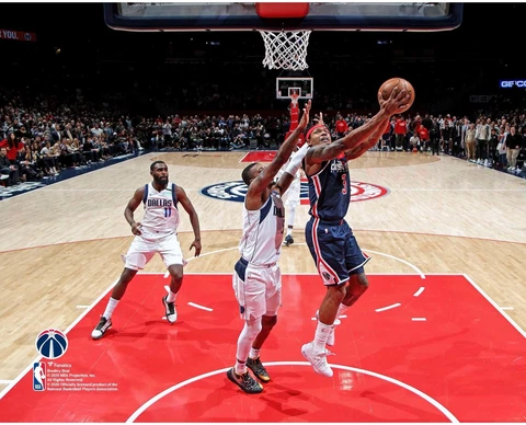 Bradley Beal Washington Wizards Unsigned Game Winning Shot 8" x 10" Photo Cover
