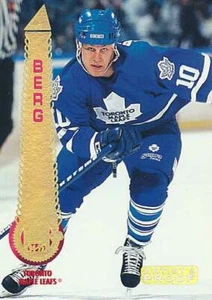 1994-95 Pinnacle ARTIST'S PROOF #57 BILL BERG - Toronto Maple Leafs - Bild 1 von 1