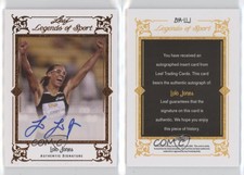 2012 Leaf Legends of Sport Auto Bronze Lolo Jones #BA-LLJ Rookie Auto RC