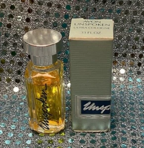 Avon UNSPOKEN Ultra Cologne FULL .33 Oz. Purse size Vintage 1970's - NIB - Picture 1 of 1