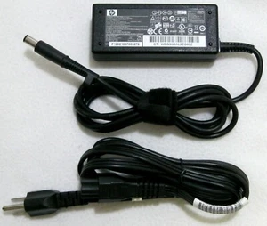 Genuine HP Laptop Charger AC Power Adapter 608425-001 609939-001 18.5V 3.5A 65W - Picture 1 of 4