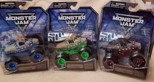 Monster Jam Limited Edition Christrmas Raindeer DIGGER-DANCER-VIXON 1:64 NIB