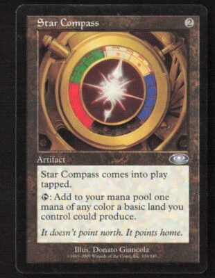Planeshift #134 Star Compass LP Magic The Gathering - Image 1 of 2
