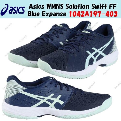 Asics WMNS Solution Swift FF Blue Expanse 1042A197 403 taglia donna