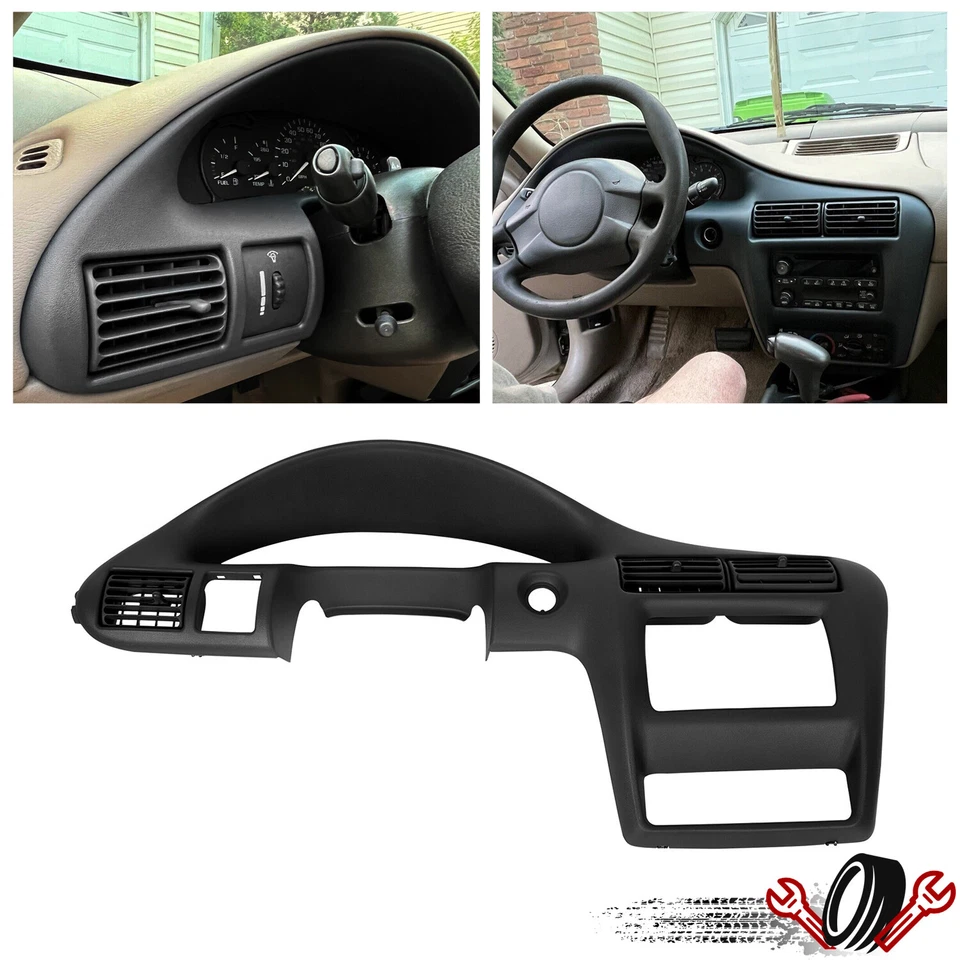 Fit For Chevy Cavalier 2000-2005 Dash Panel Speedometer Trim Bezel Rep #22698064 Foto 1 de 4