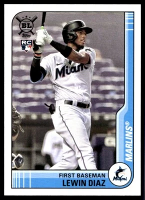 2021 Topps Big League Lewin Diaz RC #26 - Image 1 of 2