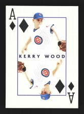 2000 Pacific Invincible MLB #7 Kerry Wood Diamond Aces