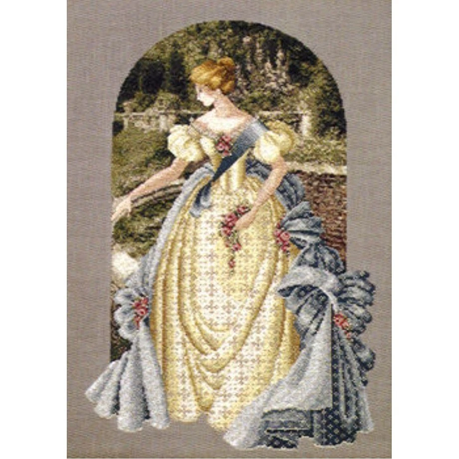 Lavender & Lace Cross Stitch Chart QUEEN ANNES LACE - LL34 - Image 1 of 1