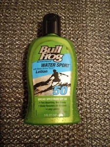 BullFrog Water Sport SPF 50 Sunscreen Lotion 5 oz READ ALL (ZZ99) - Picture 1 of 2