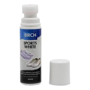 Sports Leather Canvas Whitener Cleaner Shoe Trainer Boot Clean White 75ml Birch - Picture 1 of 14