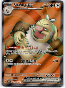 Slaking ex - SV08: Surging Sparks - Pokemon NM 227/191 - Picture 1 of 2