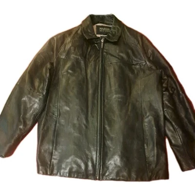  Wilsons Leather Jacket Men's XL Pelle Studio Thinsulate Ultra Insulation coat - Image 1 of 4