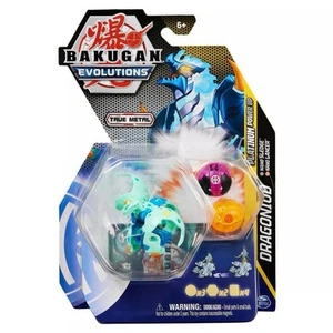 Bakugan Evolutions, Dragonoid with Nano Sledge and Lancer Platinum Power Up Pack - Picture 1 of 4