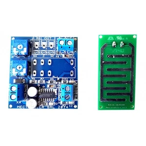 Sensore pioggia acqua anti allagamento multiuso 12V DC uscita VDC piastrina - Imagen 1 de 10