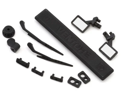 HPI Venture18 Body Scale Accessories Set (Type 1) (Black) [HPI160847] - Image 1 of 2