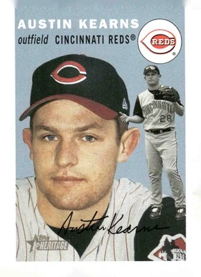 2003 Topps Heritage #84 Austin Kearns - Image 1 of 2