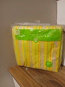 60" x 84" PEVA abwischbare Tischdecke, Groovy Ostern Streifen Mehrfarbig - Bild 1 von 4