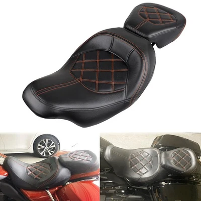 Asiento conductor pasajero pasajero para Harley Electra Tri Glide Ultra Classic FLHTCU Foto 1 de 4