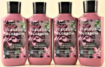 QTY 4 - Bath & Body Works CACTUS BLOSSOM Body Lotion Shea Moisturizer Cream 8oz - Image 1 of 2
