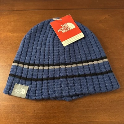 Nuevo con etiquetas Gorro Tejido Azul The North Face Unisex Y2K De Colección Foto 1 de 4