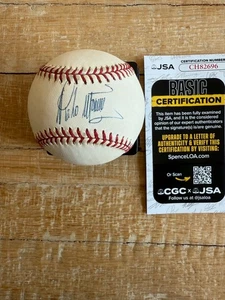 Pedro Martinez Signed Rawlings OAL (Budig) Baseball JSA COA CH82696 Red Sox Mets - Picture 1 of 5