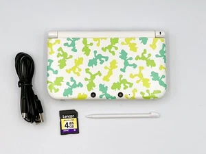 Nintendo 3DS XL LL Console Luigi 30° Anniversario SD Caricatore Testato Funzionante{Veloce - Foto 1 di 14