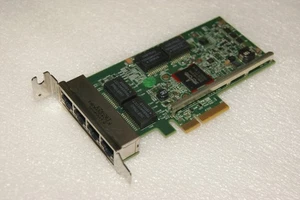 DELL BROADCOM 5719 QUAD-PORT 1Gbps ETHERNET NETWORK ADAPTER CARD YGCV4 - Picture 1 of 4