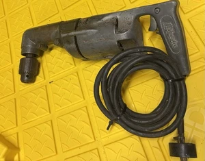 Vintage Milwaukee 1100-1 Heavy Duty 1/2 Inch Right Angle Drill Case Made In USA - Picture 1 of 2