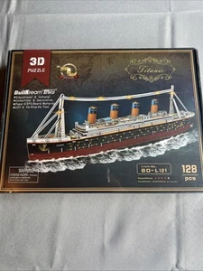 Buildream 3D Puzzle Titanic LED innen 128 Teile neu versiegelt BD-L121 - Bild 1 von 15
