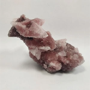 Unusual Calcite on Matrix with Druzy Quartz, N'Chwaning Mines, N. Cape, S. A. - Picture 1 of 9