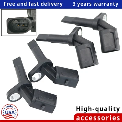 4Pcs ABS Wheel Speed Sensor Front Rear & Left Right For AUDI A4 A5 A6  A8 R8 Foto 1 de 4
