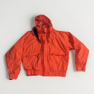 Cezar Chiano Women’s Size Medium Hooded Winter Coat Jacket Orange Cold Weather - Picture 1 of 8