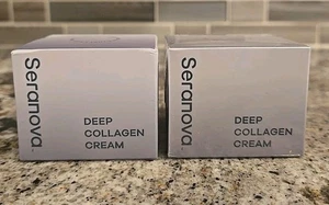 2x Seranova Collagen Cream Deep Hydration Anti-Aging Skincare EXP 2028 - Picture 1 of 2