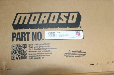 Moroso 20527 Drag/Road Race Oil Pan - Steel - 7 Qt Capacity - 7.500" Sump Depth - Image 1 of 4