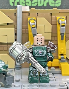 MiniFig LEGO FALLOUT T-51 POWER ARMOR (Capitano Gunner) personalizzato stampato PAD - Foto 1 di 11