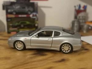 Burago Gold Collection 1/18 Maserati 3200GT - Metallic Silver Diecast Model - Picture 1 of 6