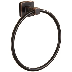 Bronze Towel Ring, Bathroom Hand Towel Holder Wall Mount, Oil Rubbed Towel Ha... - Picture 1 of 9