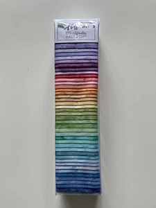 Hoffman Bali Pop - 1895 Acuarela Ambrosia (40) 2.5" Tiras de Tela Batik - Imagen 1 de 1