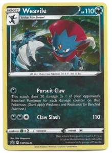 Weavile - (Cosmos Holo) SWSH246 SWSH: Sword & Shield Promo Cards Holo NM - Picture 1 of 2