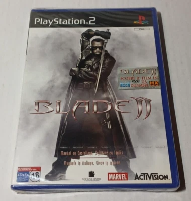 BLADE II PS2 Sony PlayStation 2 Activision NEW SEALED Movie PAL VERSION ITALION - Image 1 of 4