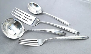 Towle SILVER FLUTES Sterling Silver (lot of 4 asst. pcs) No Mono 193gr. - Picture 1 of 6