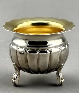 Saliere Salz Gewürz Schale 915er Silber vergoldet 1 von 6 Saleron Spanien (12) - Bild 1 von 5