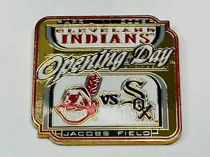 Cleveland Indians v Chicago White Sox Opening Game Day Pin April 11 2005 4/11/05 - Picture 1 of 3