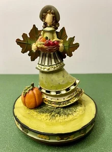 Kleine Vintage Erntedank Skulptur Deko - Bild 1 von 5