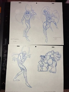 HULK VS. THOR Marvel Animación arte conceptual diseño de personajes MARVEL Loki Sif I20 - Imagen 1 de 7
