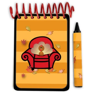Handgefertigtes THANKSGIVING handliches Dandy Notizbuch - Bild 1 von 3