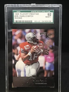 (SGC NM/MT+ 92) 1998 Playoff Prestige Retail Green #185 Charlie Batch - Foto 1 di 2